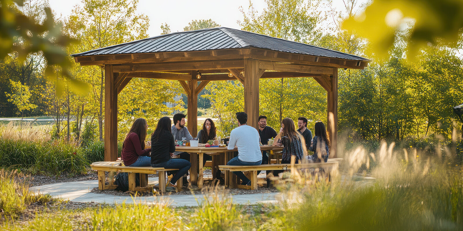 Coperture e pensiline attesa autobus