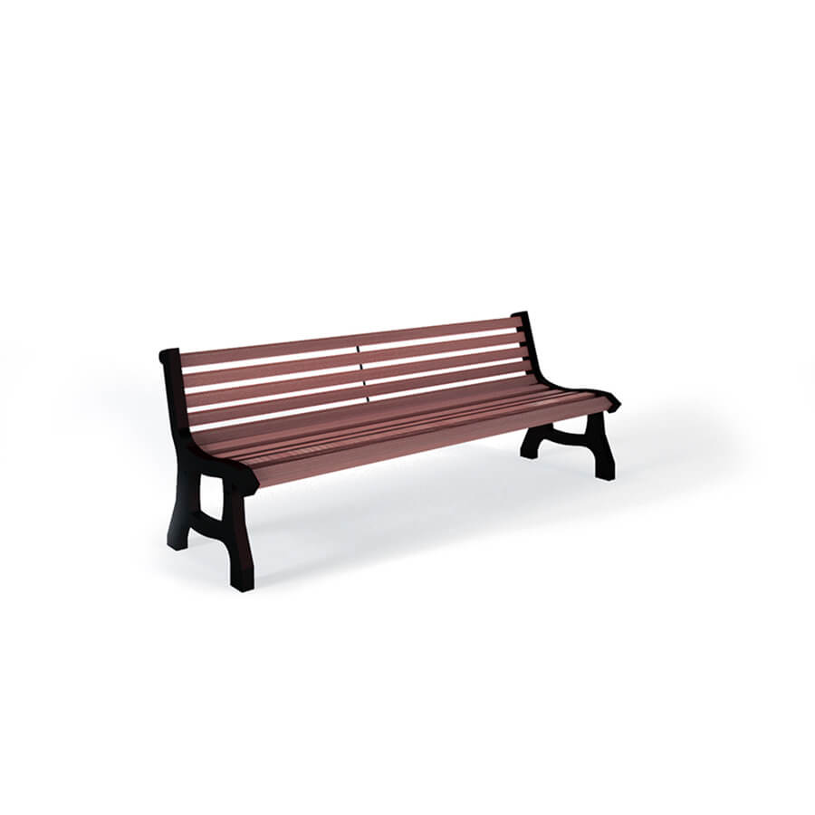Panchina Classica Legno Esotico