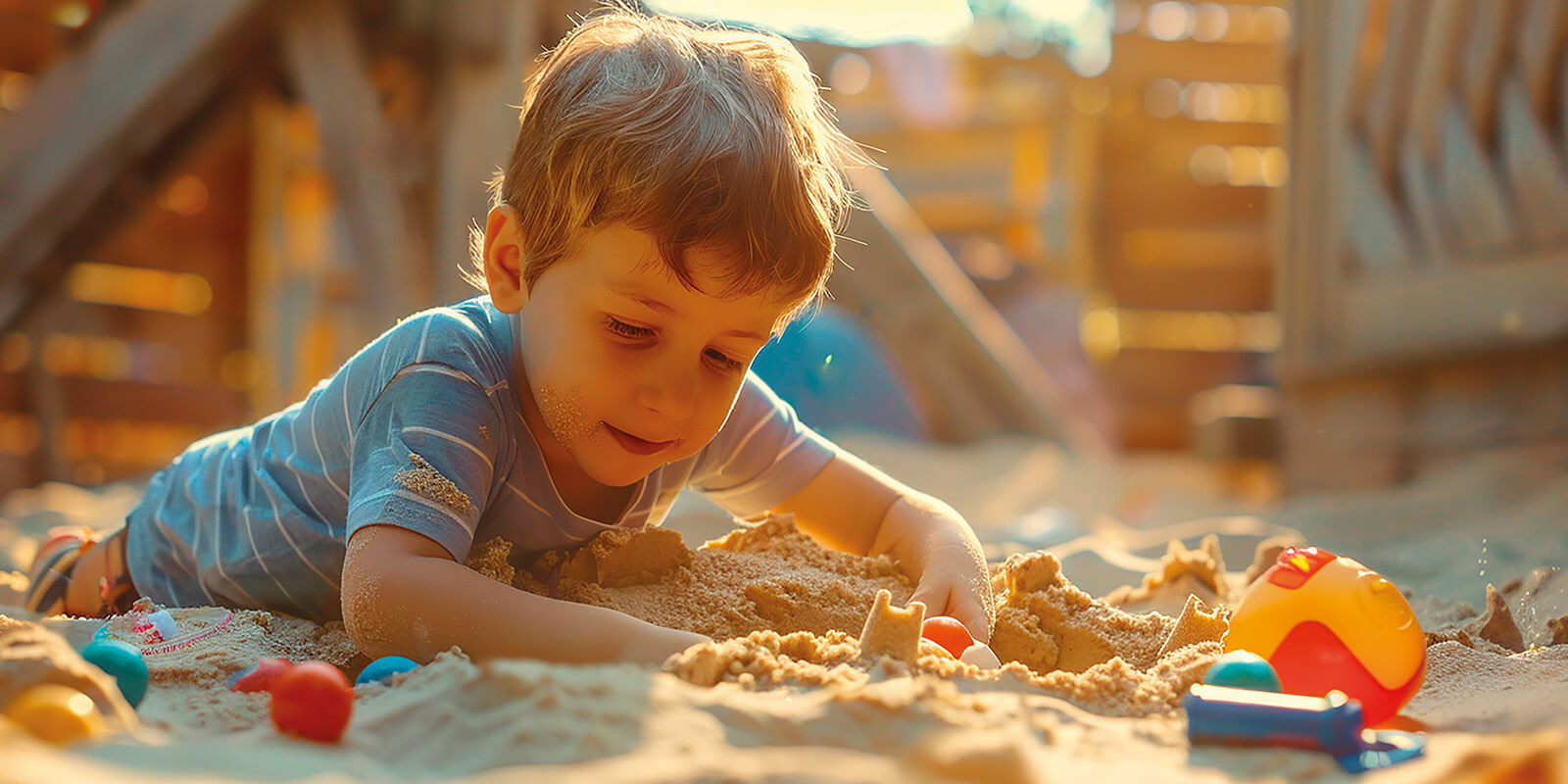 Giochi d’acqua e sabbia